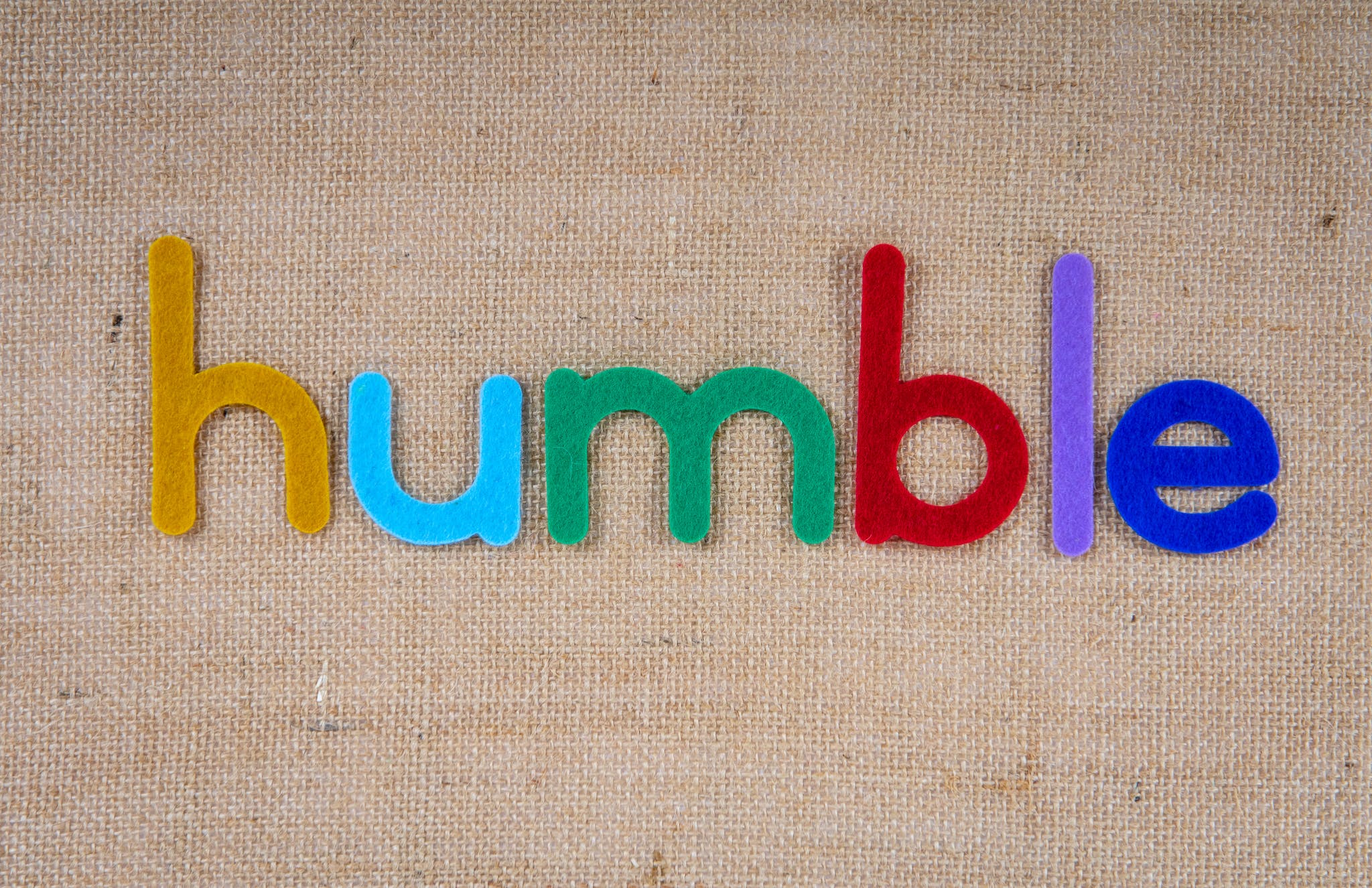 Colorful Humble Text